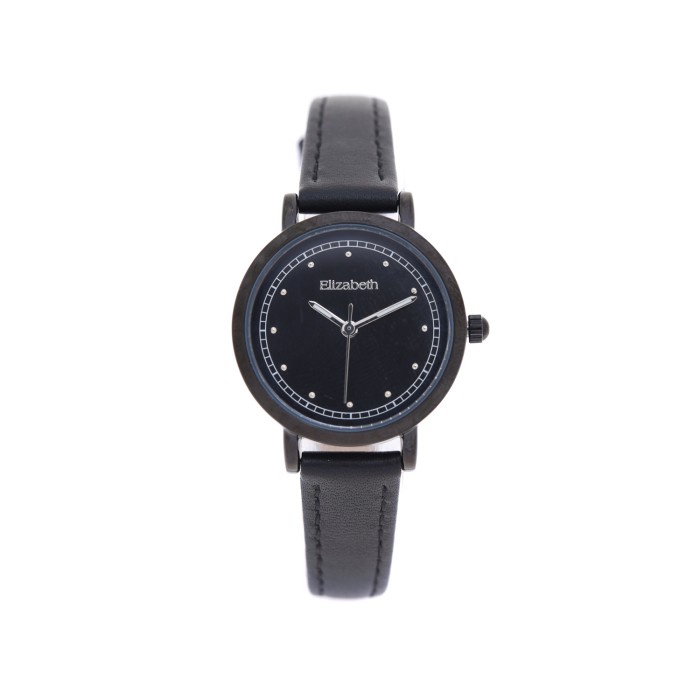 ORIGINAL Jam Tangan Wanita Elizabeth – Tisya - Black