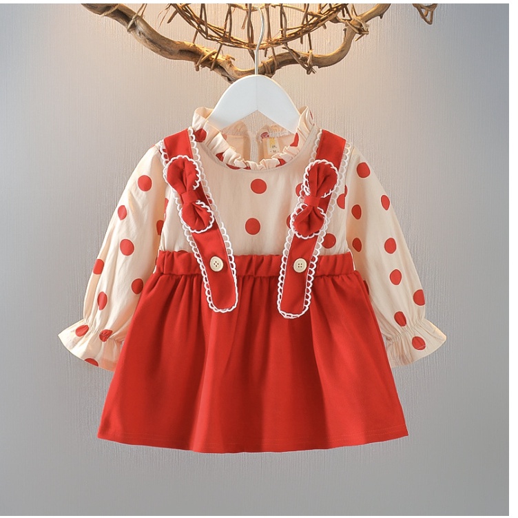 babyfit ANYA dress anak perempuan lengan panjang baju anak gaun import ha-607