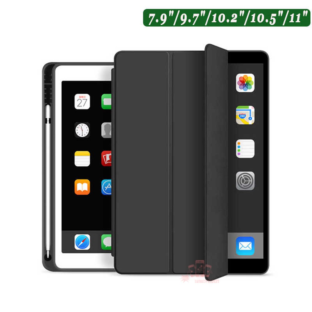 Leather Case for iPad Pro 10.5 inch 2017 A1701 A1709 / iPad Gen 7 10.2 inch 2019 A2197 A2198 A2200 / iPad Gen 8 10.2 inch 2020 A2270 A2428 A2429 A2430 / iPad Air 3 10.5 inch 2019 A2152 A2123 A2153 A2154 / Sarung Tab Casing Tab Flipcover Tablet