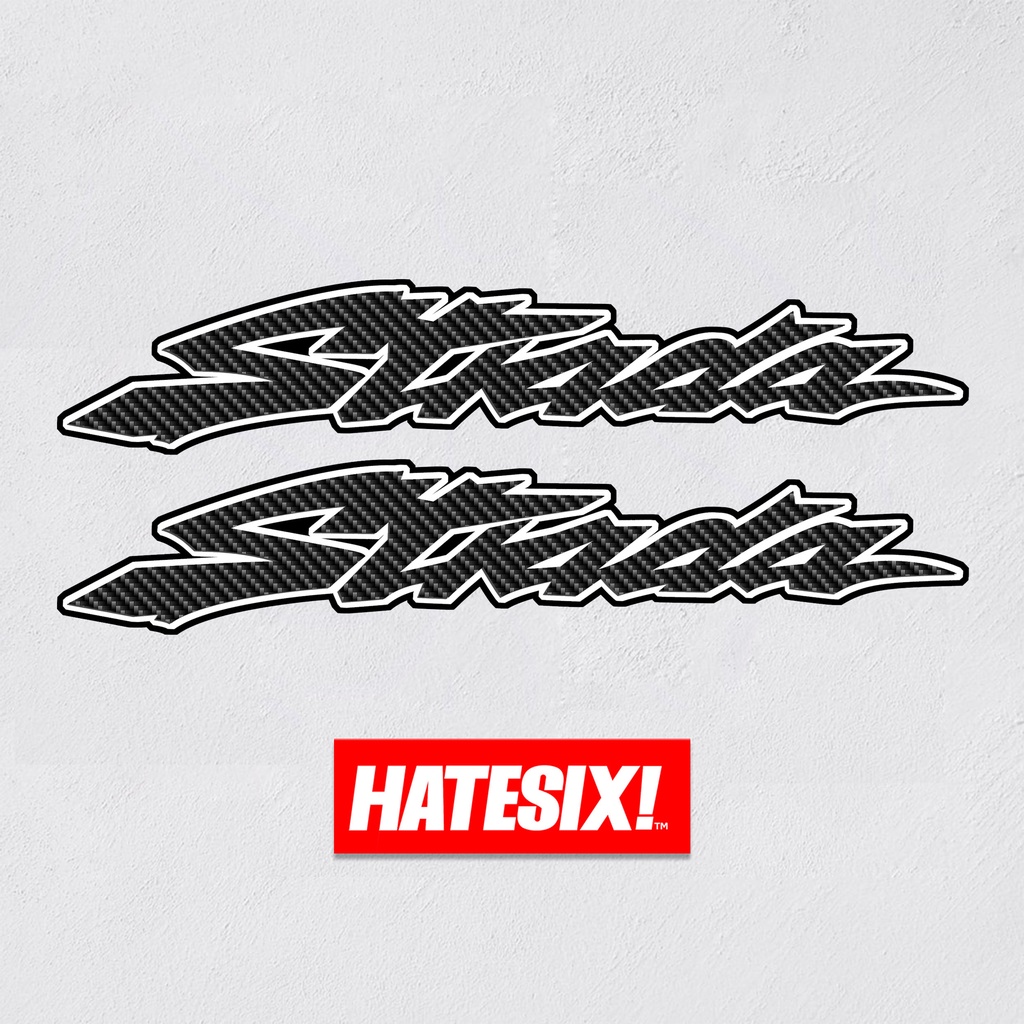 Stiker Sticker Decal Honda Strada Herex Hatesix