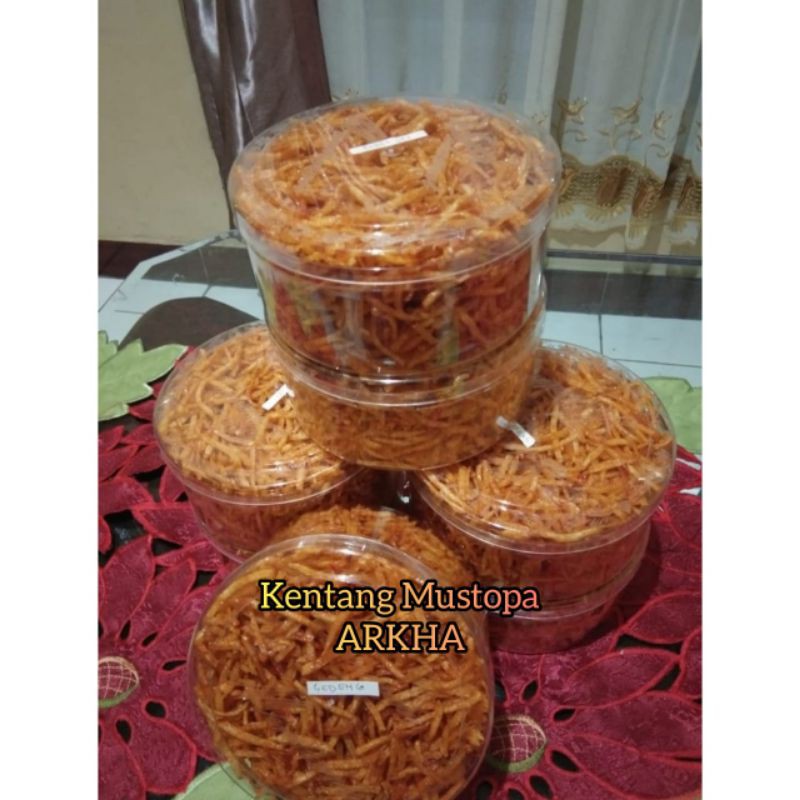 

Kentang Mustofa/kering kentang/kentang krispi Isi 330 gram