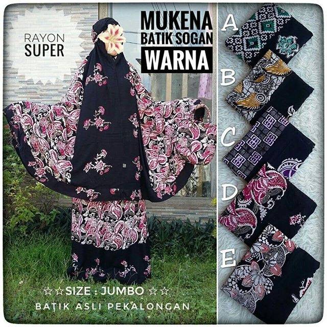 Mukena Batik Cap Pekalongan Mukena Batik Jumbo Mukena Batik Colet Mukena Batik Pekalongan Shopee Indonesia