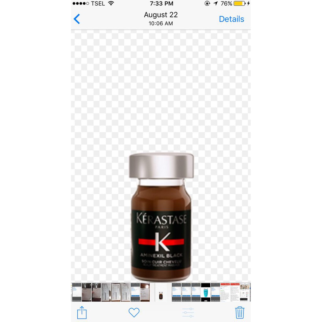 shampoo kerastase aminexil black 10ampul
