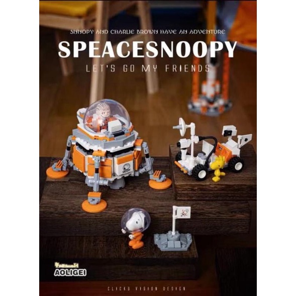 PAJANGAN + MAINAN LEGO ORI SNOOPY NO 41