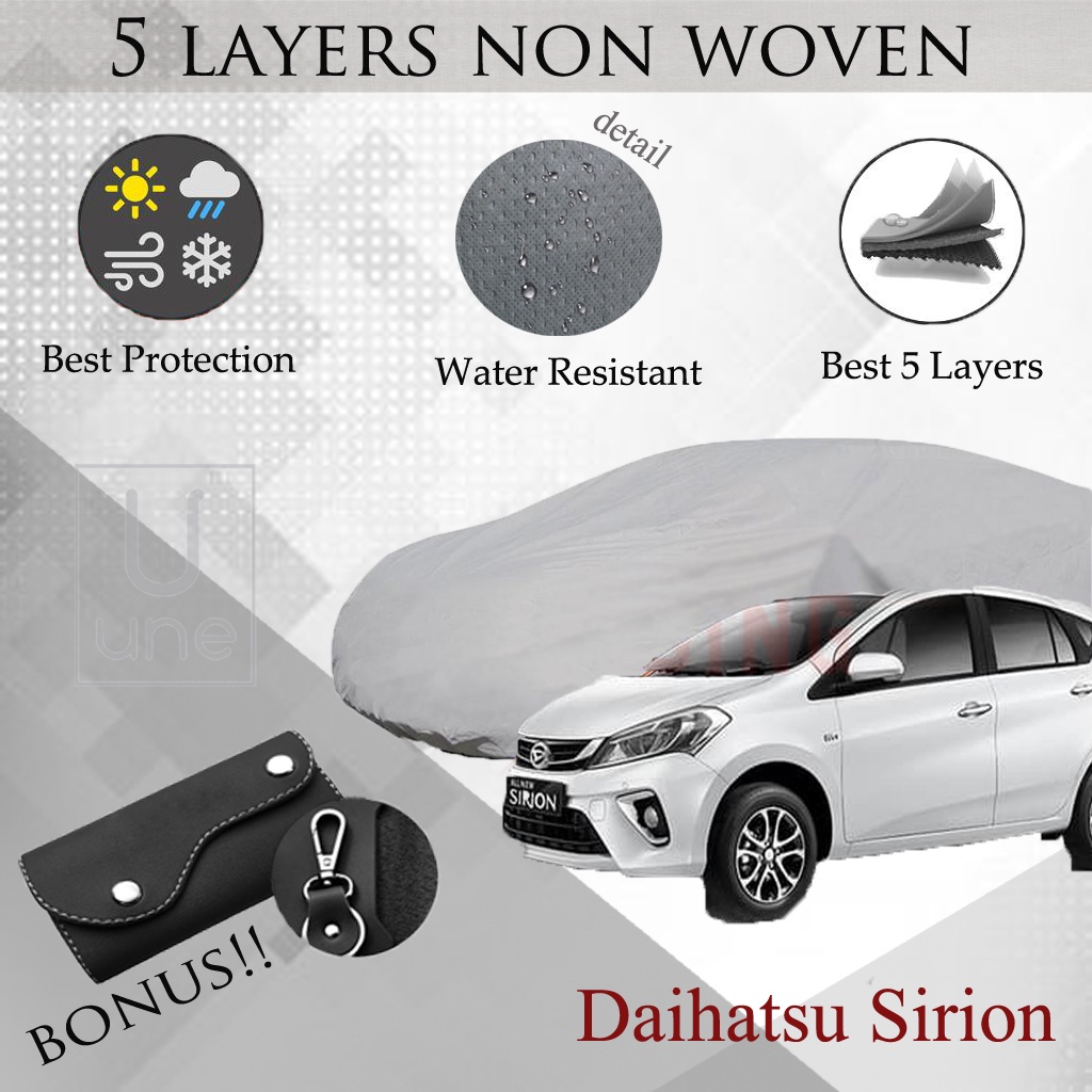 Cover Sarung Mobil SIRION 5 Layer Protection