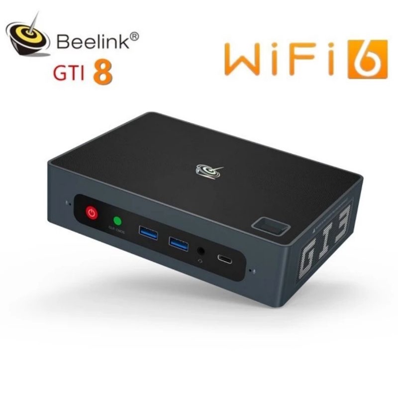 Mini PC Beelink GTI Intel Coffee Lake i5 Gen 8th 8/256 Dual LAN HDMI Win 11