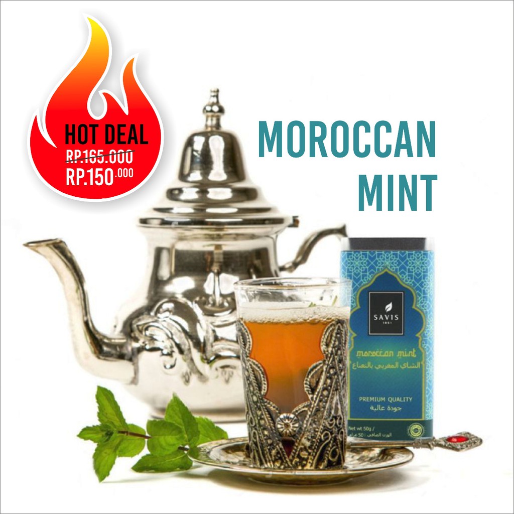 

Savis - Moroccan Mint Loose In Tin Can (Ramadan Series)