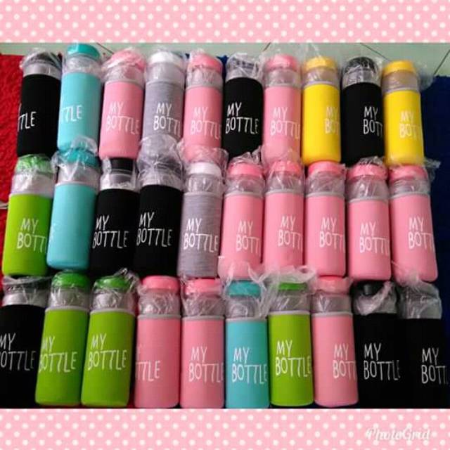 My Bottle DOFF / Bening warna Pouch infused Water Botol Minum