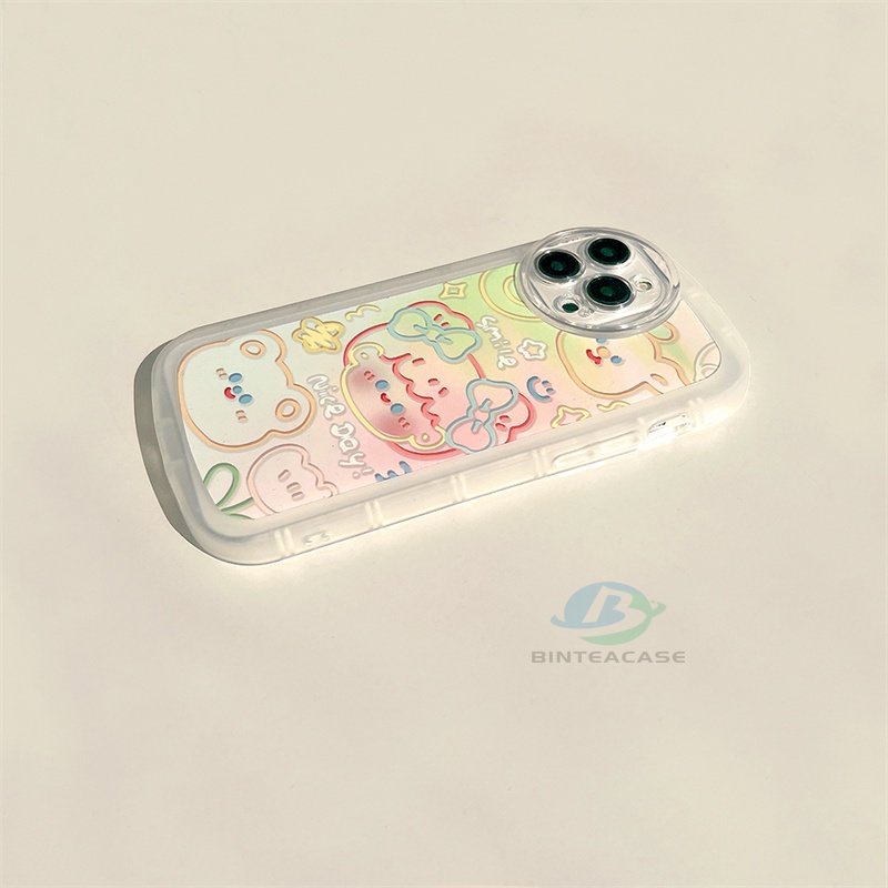 Casing TPU IPhone 14 14 Pro MAX 11 Pro 11 Pro MAX 12 12 Pro 12 Pro MAX 13 Pro MAX X XR XS MAX 6 6S 7 8 Plus Motif Graffiti Smiley