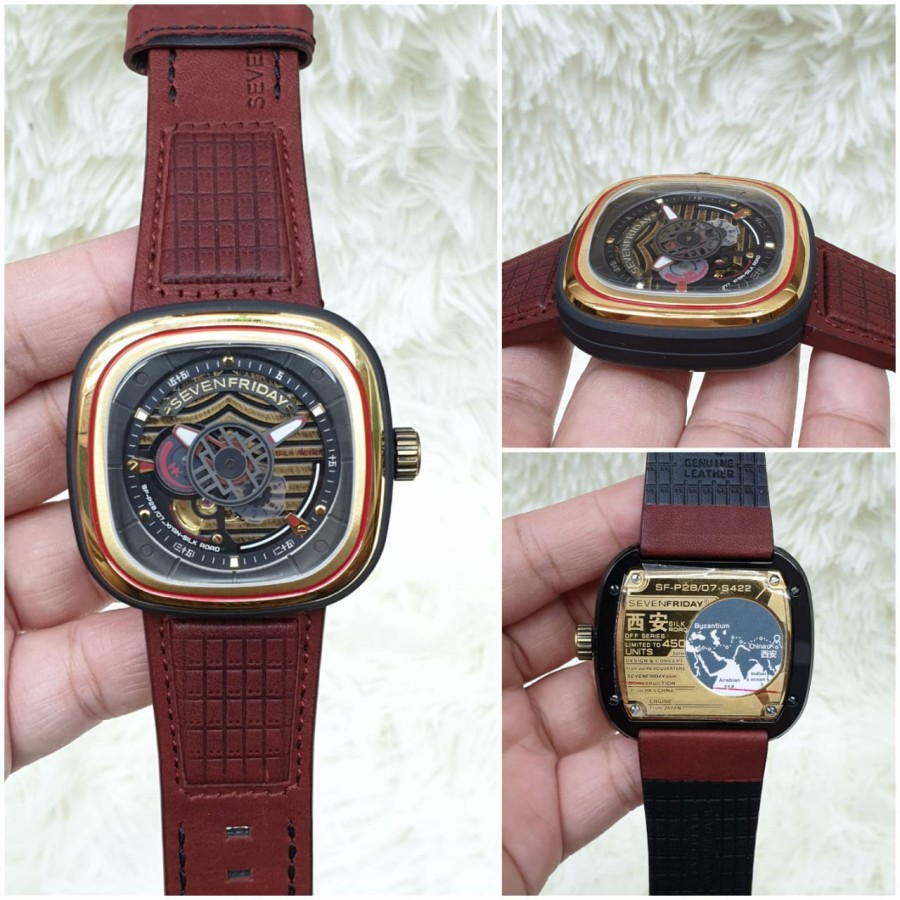 Mega Sale Jam Tangan SevenFriday SF-P2B/07 FULLSET Garansi 1th