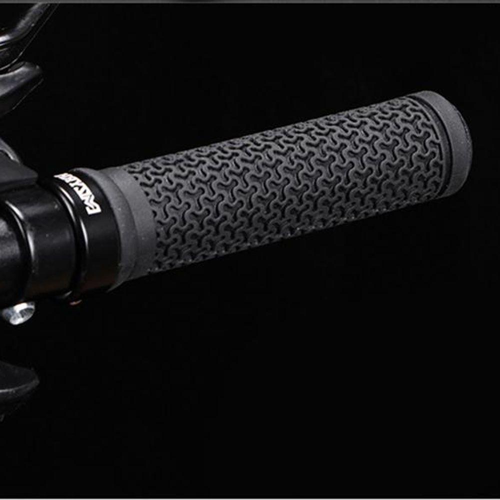 Lanfy Grip Sepeda Bersepeda Shock-Proof Sepeda Jalan MTB Grips Lock On Anti-Slip Bike Stang Cover