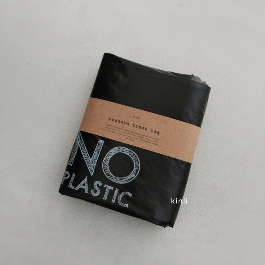 cassava multipurpose trash bags compostable biodegradable plastic free plastik sampah singkong