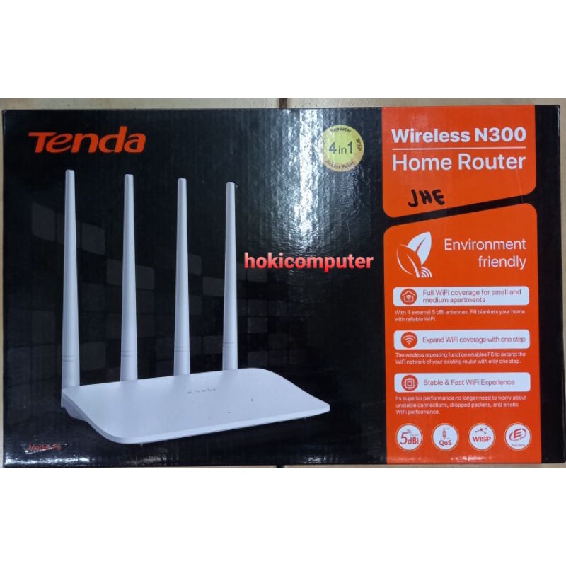 Tenda f6 wireless router