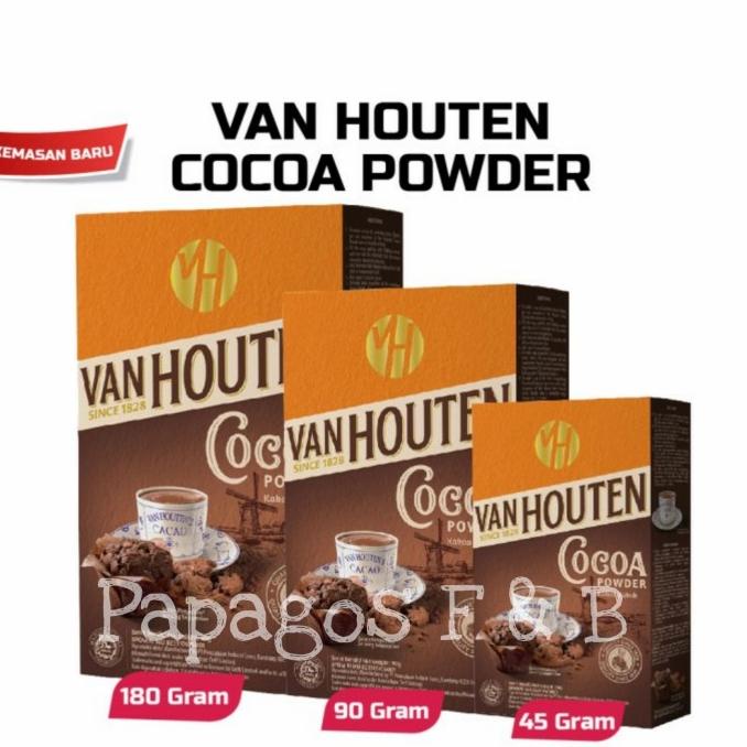 

Coklat Bubuk Van Houten Cocoa Powder Kemasan 45 , 90 ,180 gr / gram TERLARIS TERPERCAYA ORIGINAL
