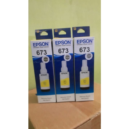 TINTA PRINTER EPSON 673 SERIES L800 L805 L850 L1800