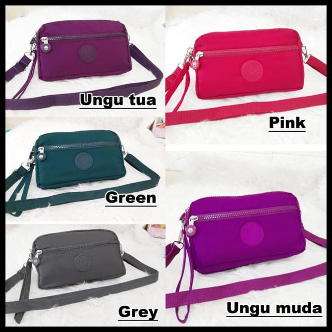 M30W Kp21 Dompet Wanita/Dompet Panjang Hp Android Kipling 4Slet 2Tali - Navy 4U24