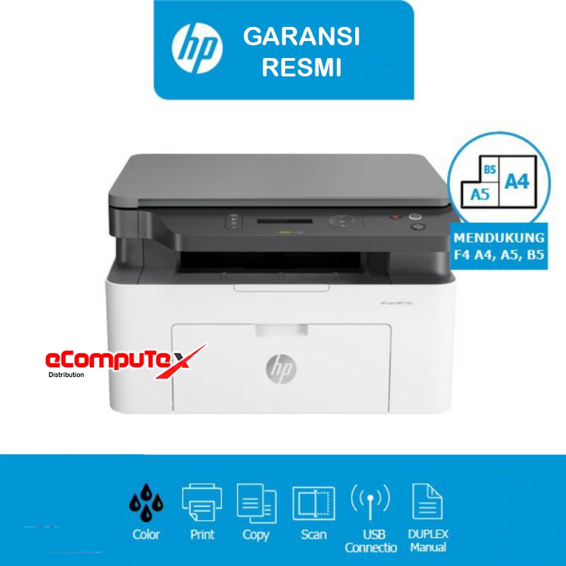 PRINTER HP LASERJET M135A ALL IN ONE MONO / HP LASER JET M 135A / M 135 A PRINT SCAN COPY AIO GARANSI RESMI