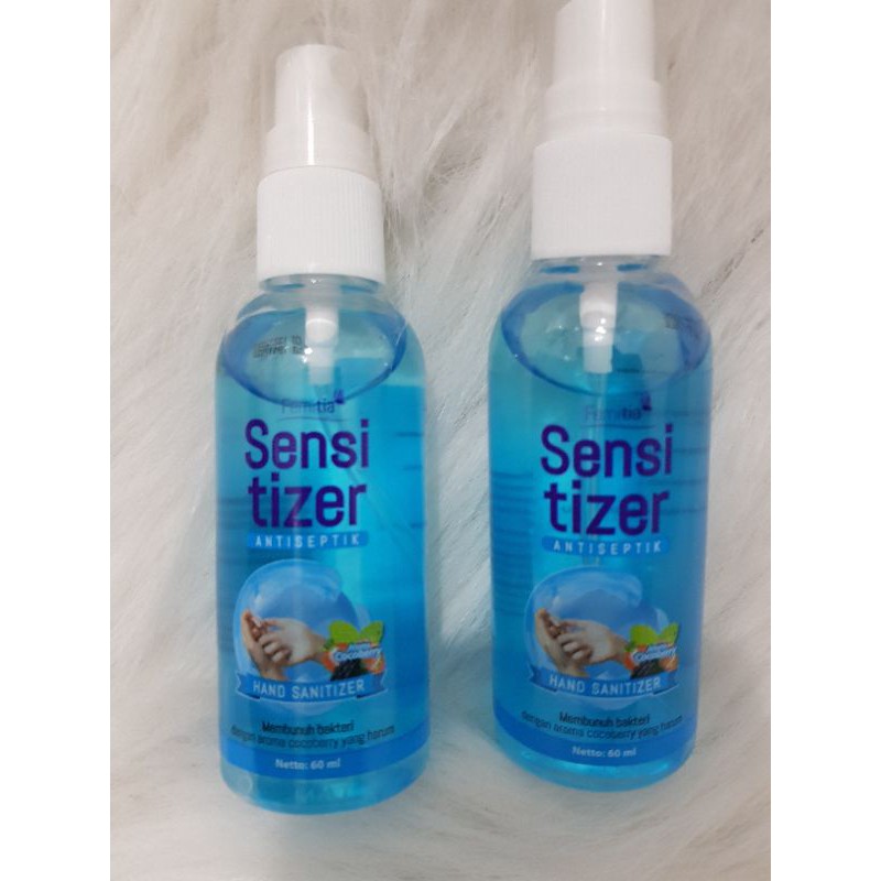 Femitia Sensitizer/Hand sanitizer Spray 60ml