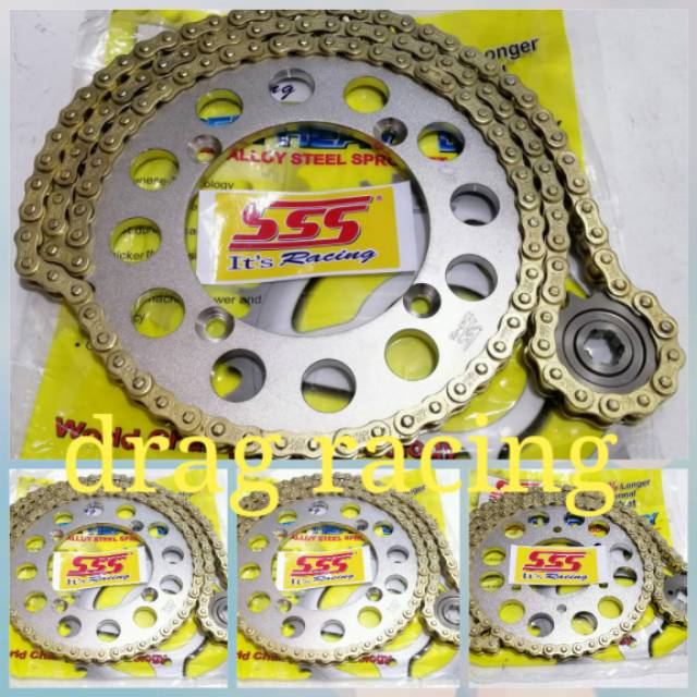 Gear gir set sss 428 rx king. rxz 1set not did sinob
