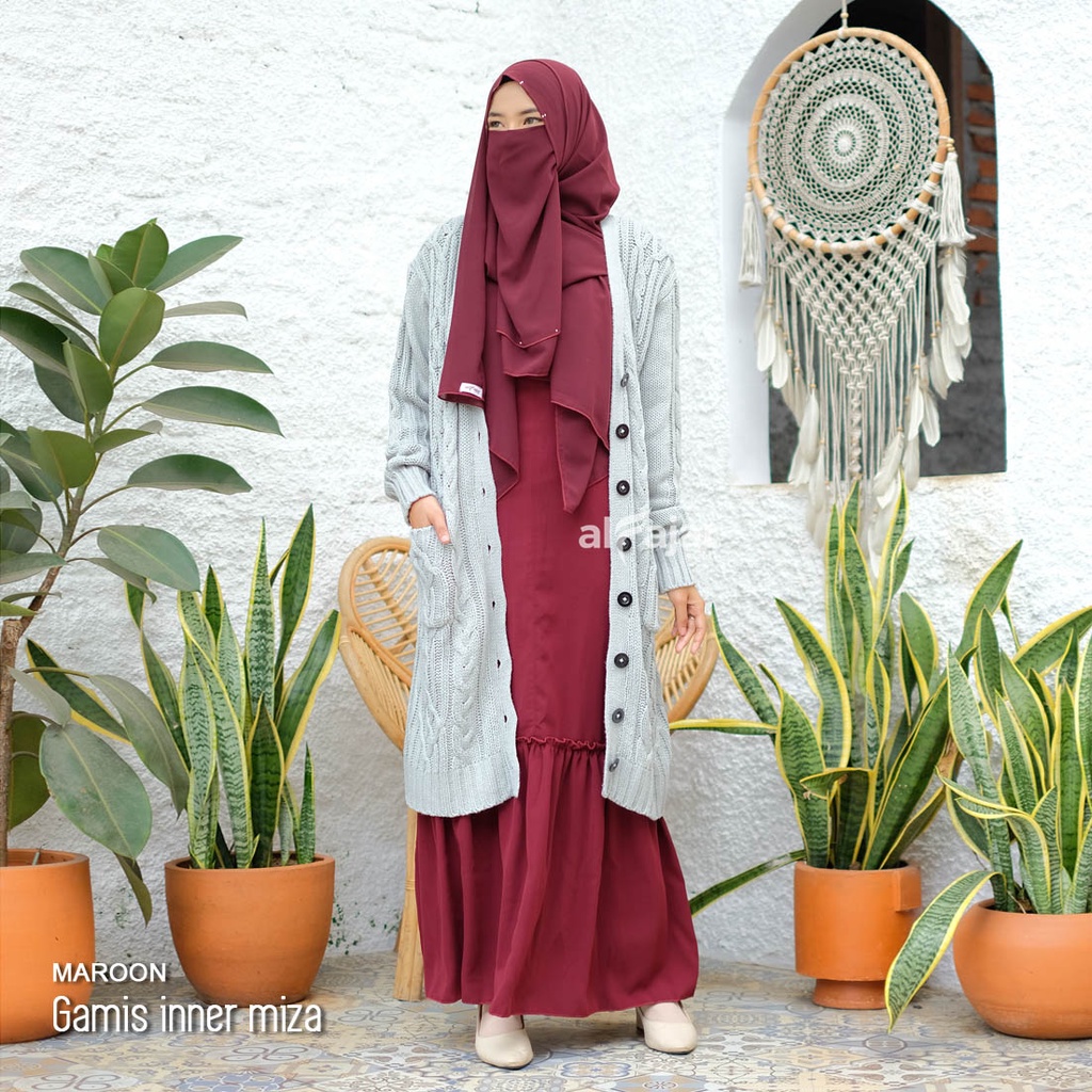 Gamis Inner MIZA by Alfajar