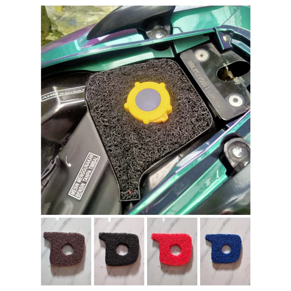 Alas Karpet Cover Keset Mie Bihun Tutup Tangki Tengki Bensin Motor HONDA ALL VARIO 125 OLD BOHLAM 15
