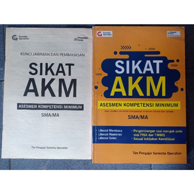 

SIKAT AKM SMA UTBK GANESHA OPERATION
