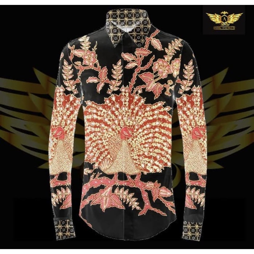 Kain Kemeja Batik Tulis Pria Wanita Lengan Pendek Panjang 33