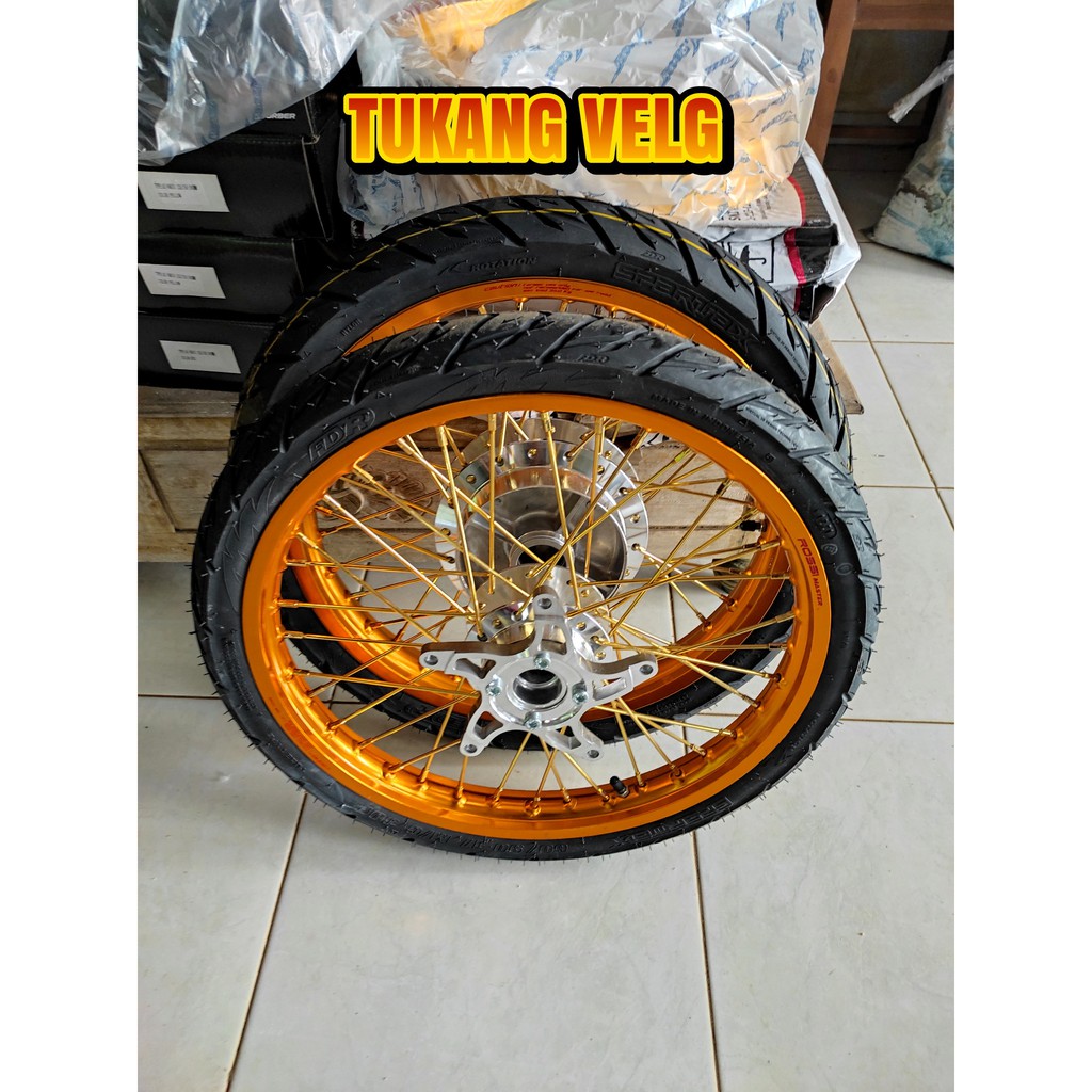 Velg Jari Jari Ruji CB150R New CBR 150 New Facelift Dan Dan CB150R Old Set Plus Ban
