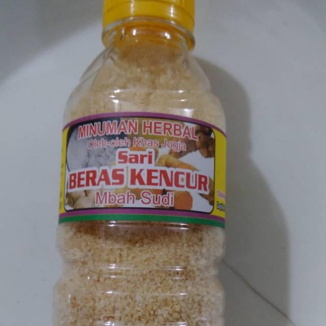 

Beras kencur instan botol