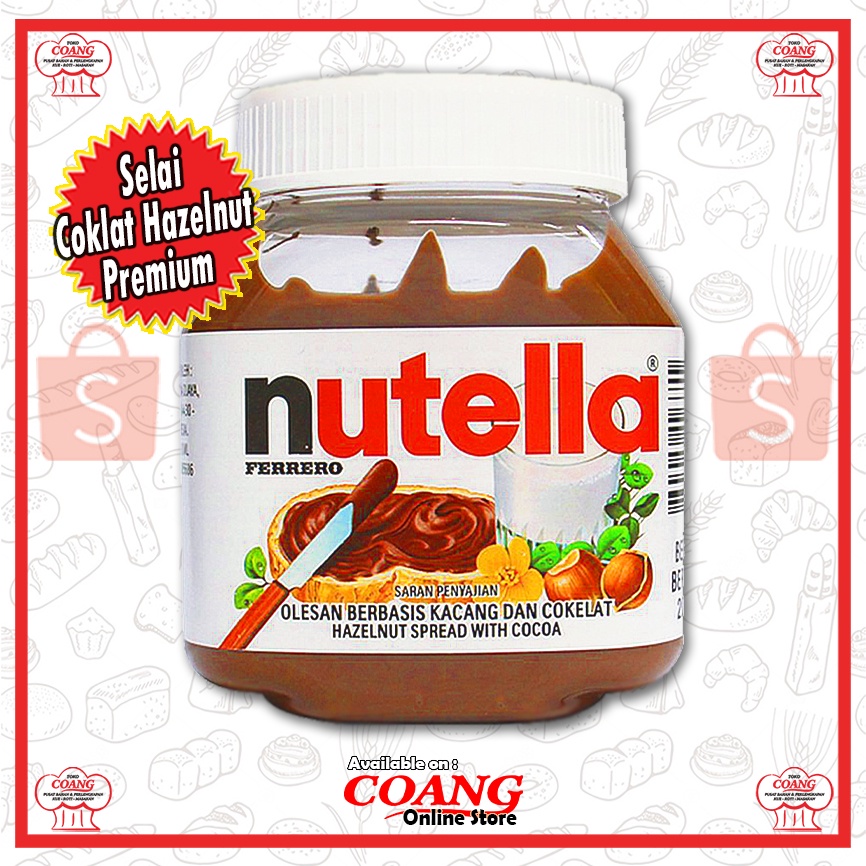 

NUTELLA 680 GR - SELAI COKLAT HAZELNUT MEWAH