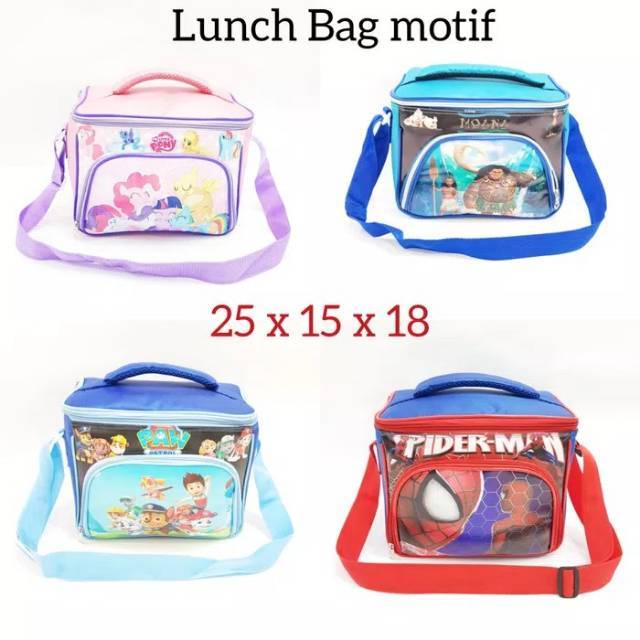 Tas Bekal Anak anak Selempang / Tas Bekal Makanan Anak Anak