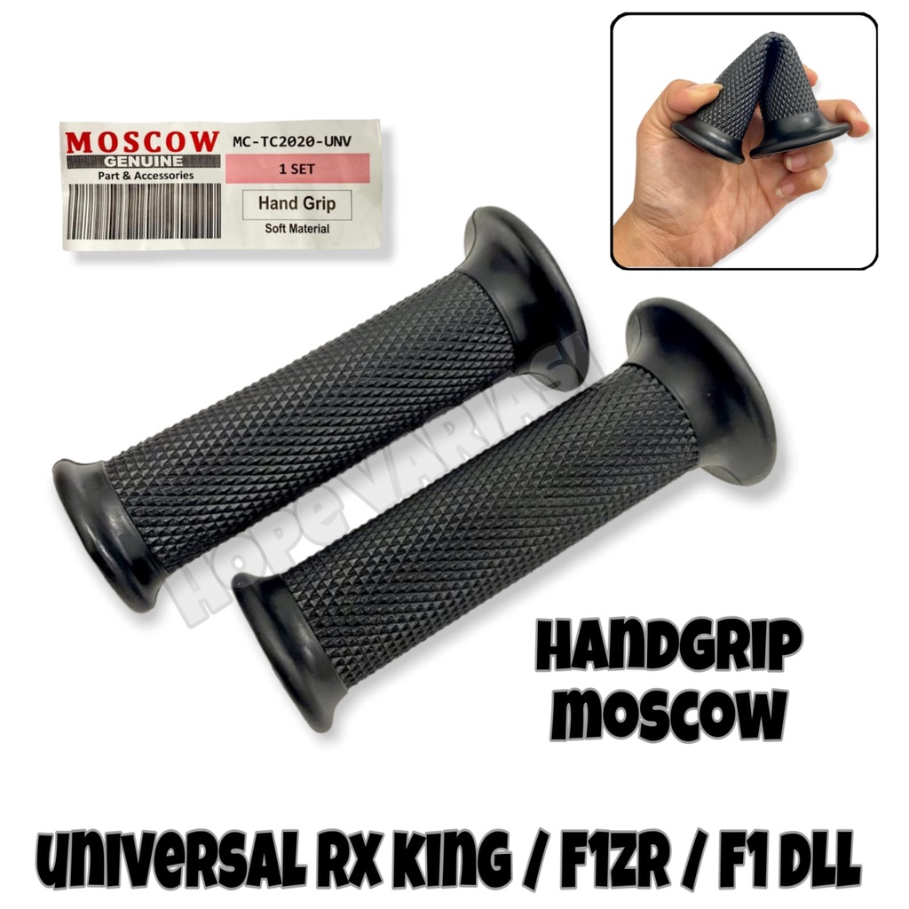 HANDGRIP RXKING GRIP RX KING HANDFAT VARIASI HITAM MOTOR RXK NEW F1ZR F1 JUPITER Z DLL UNIVERSAL SEM