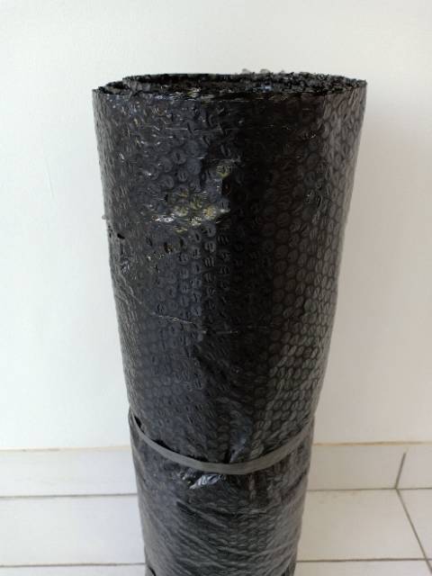 Bubble wrap HITAM PUTIH 5 meter Bali