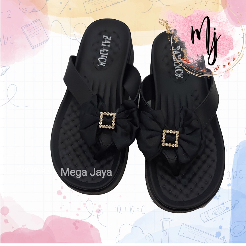 Sandal wanita jepit fashion import murah