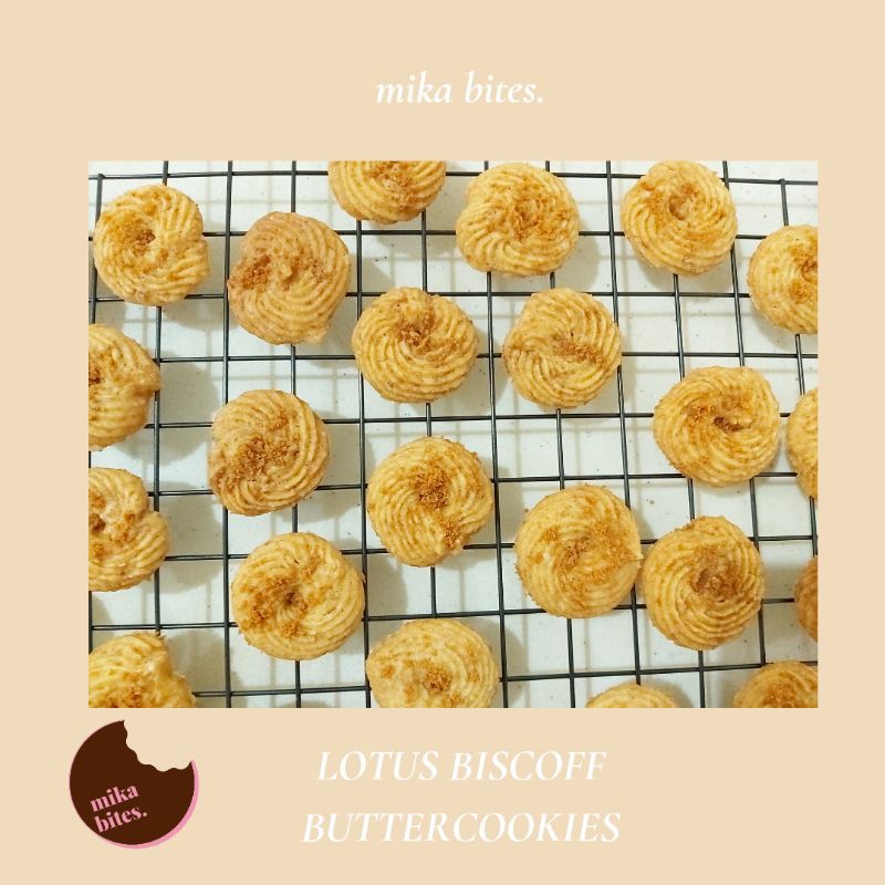 

Lotus Biscoff Butter Cookies Kue Kering Kue Kekinian