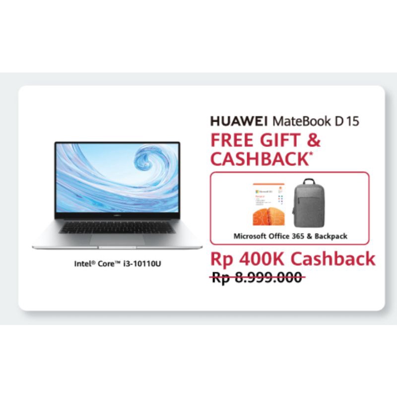 Huawei Matebook D15 New