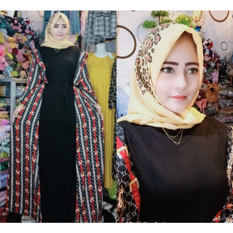 GAMIS BANGKOK GUCCI IMPORT BAHAN RAJUT MIX KATUN SUTRA PREMIUM