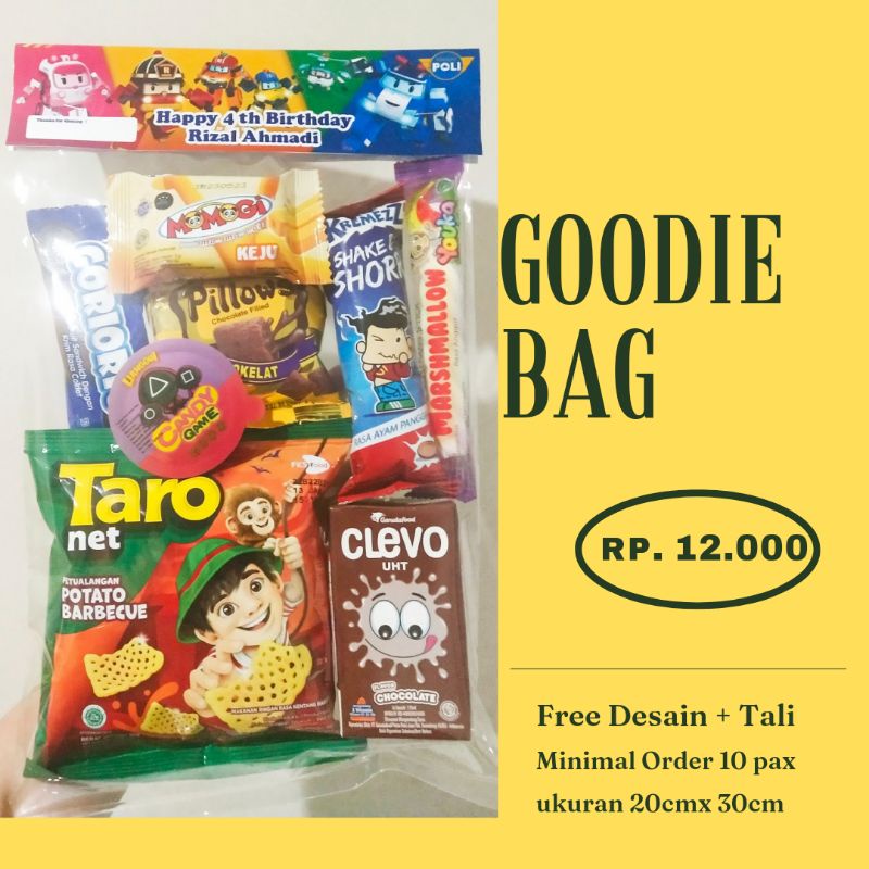 

Bingkisan Ultah /Goodie Bag Paket D