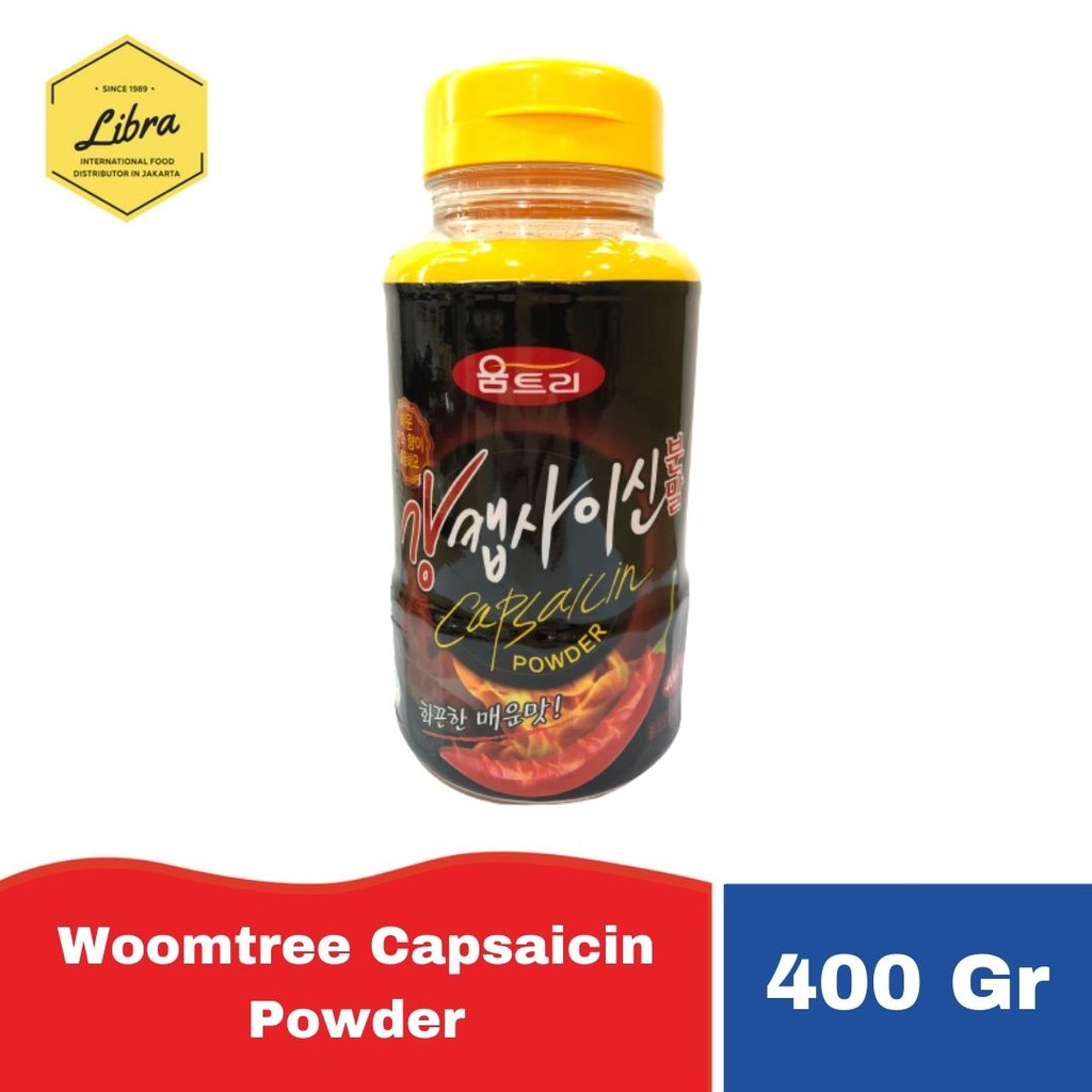 

Woomtree Capsaicin Powde/ Bubuk Capsaicin - 400 Gr