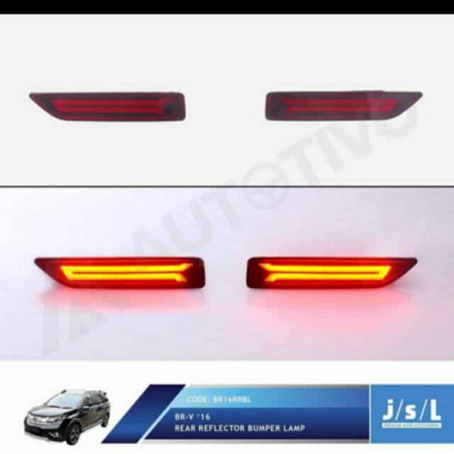 Lampu reflektor belakang BRV/ rear reflektor bumper lamp jsl