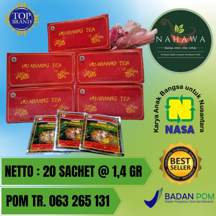 

Hu Whang Tea Nasa Teh rempah untuk Stamina dan Imunitas Tubuh