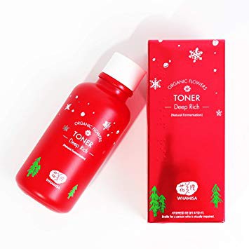 Whamisa Organic Flowers Toner Deep Rich - LIMITED CHRISTMAS EDITION 120ml Full size