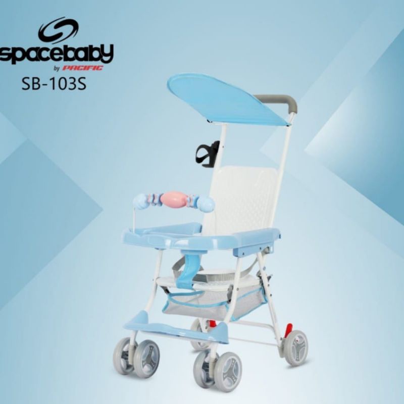 SPACEBABY SB 103S BABY CHAIR SB103 S SB103S SB 103 S KURSI STROLLER MEJA MAKAN SPACE BABY jkrt