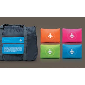 FLIGHT FOLDING BAG - FOLDABLE TRAVEL BAG - HAND CARRY TAS LIPAT TAS JINJING
