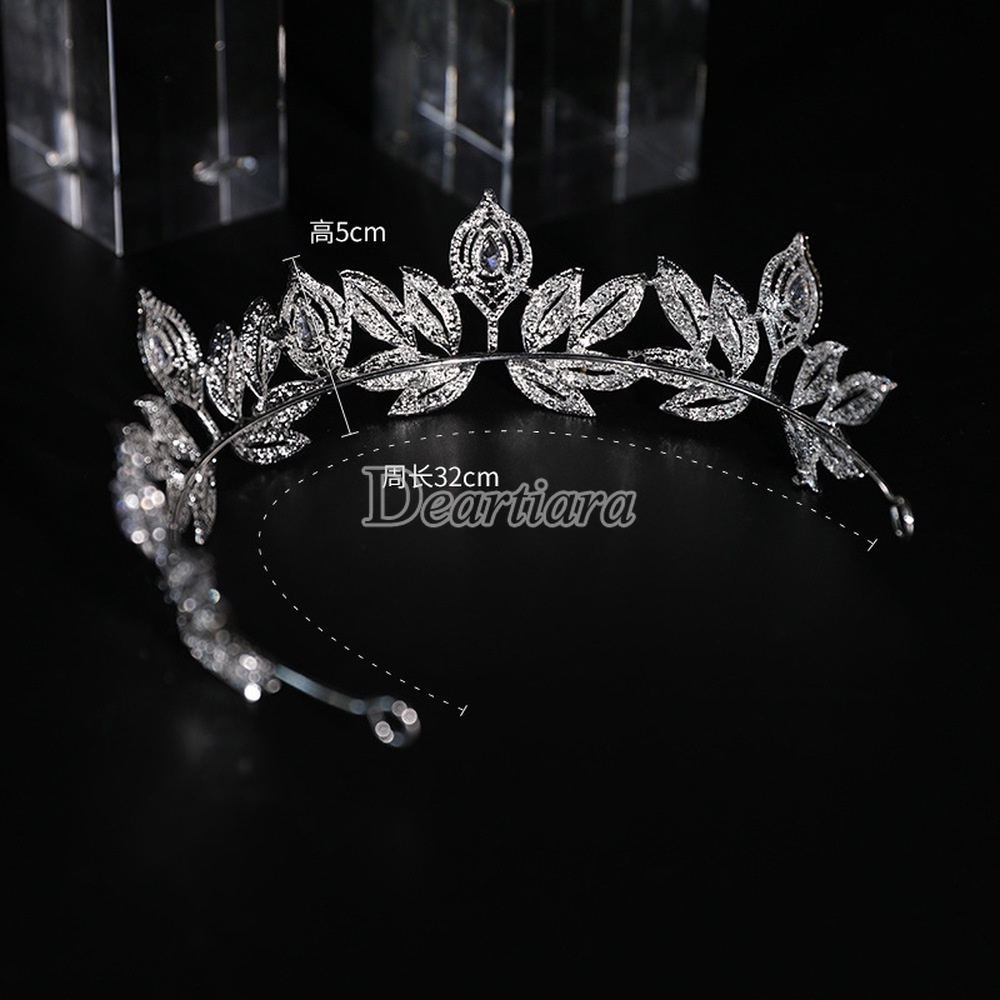 Fashion Bridal Tiara Zircon Rhinestone Alloy Rhinestone Wedding Crown