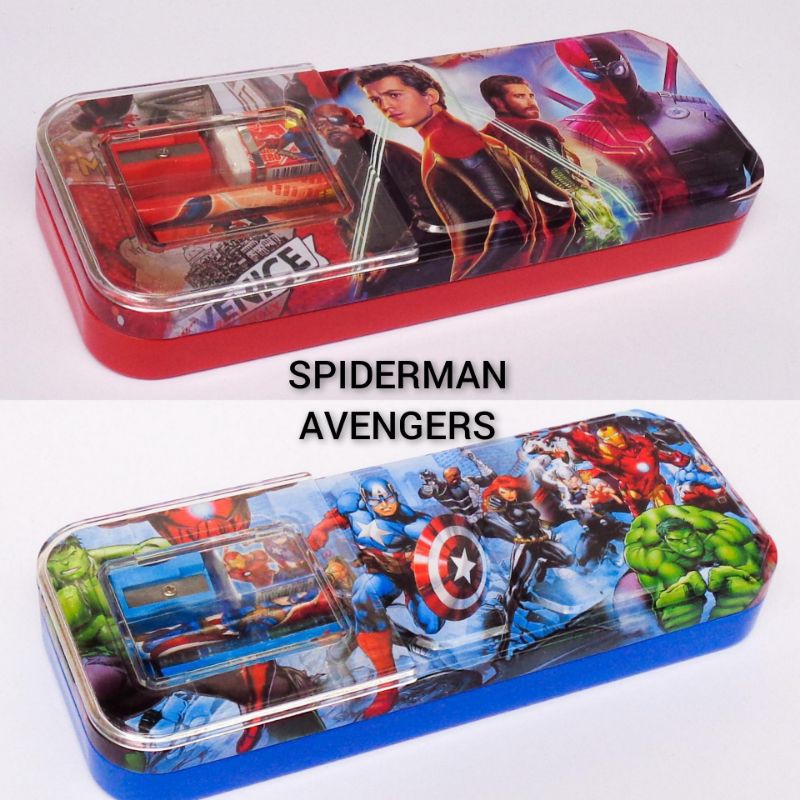 

Kotak Pensil Kaleng Set / Stationery Set Anak Karakter PIANO / Kotak Pensil B598