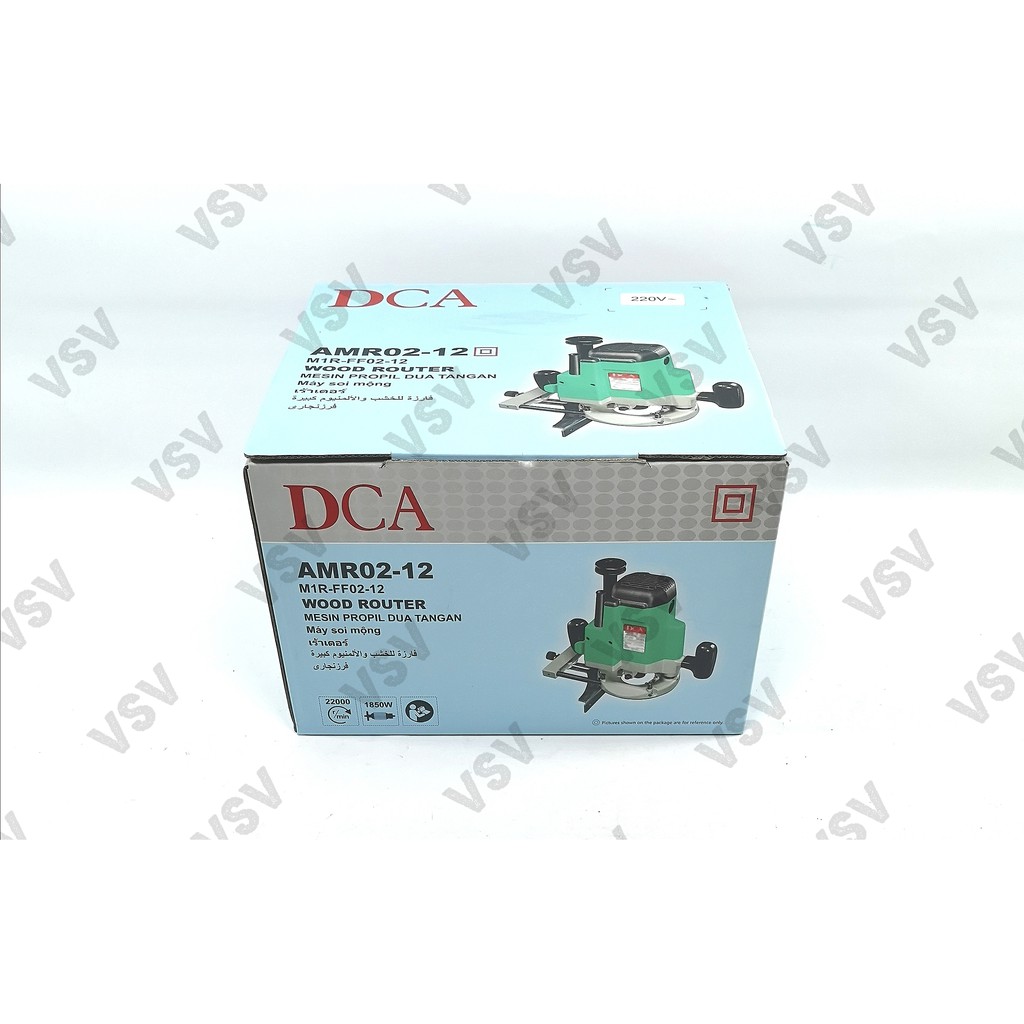 DCA Mesin Router AMR02-12 Mesin Profil Wood Router 12.7mm