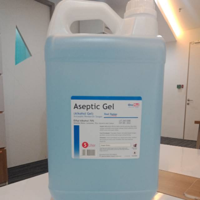 Hand sanitizer Aseptic Gel 5 liter