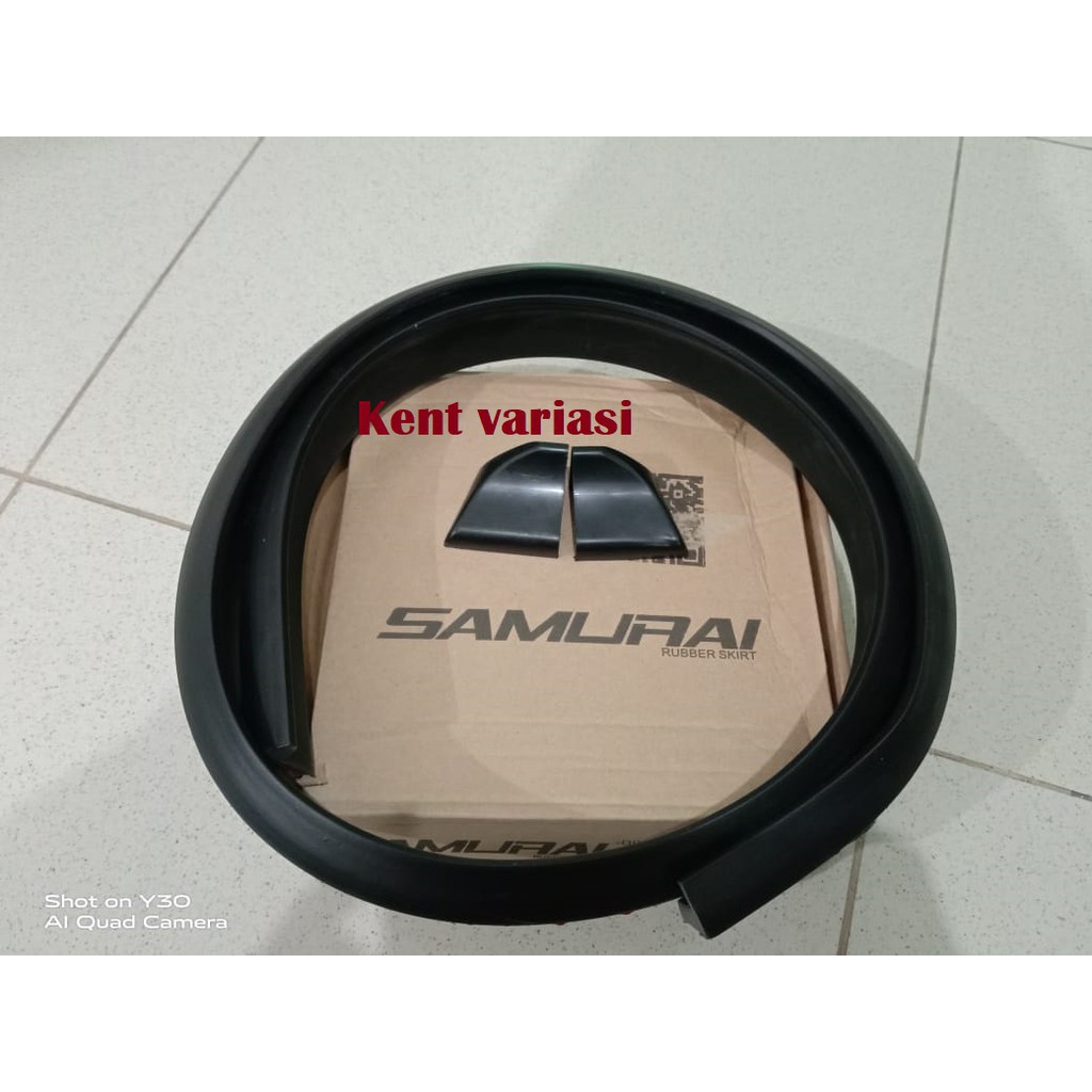 LIS BAGASI MOBIL SPOILER  SAMURAI DUCKTAIL  HITAM