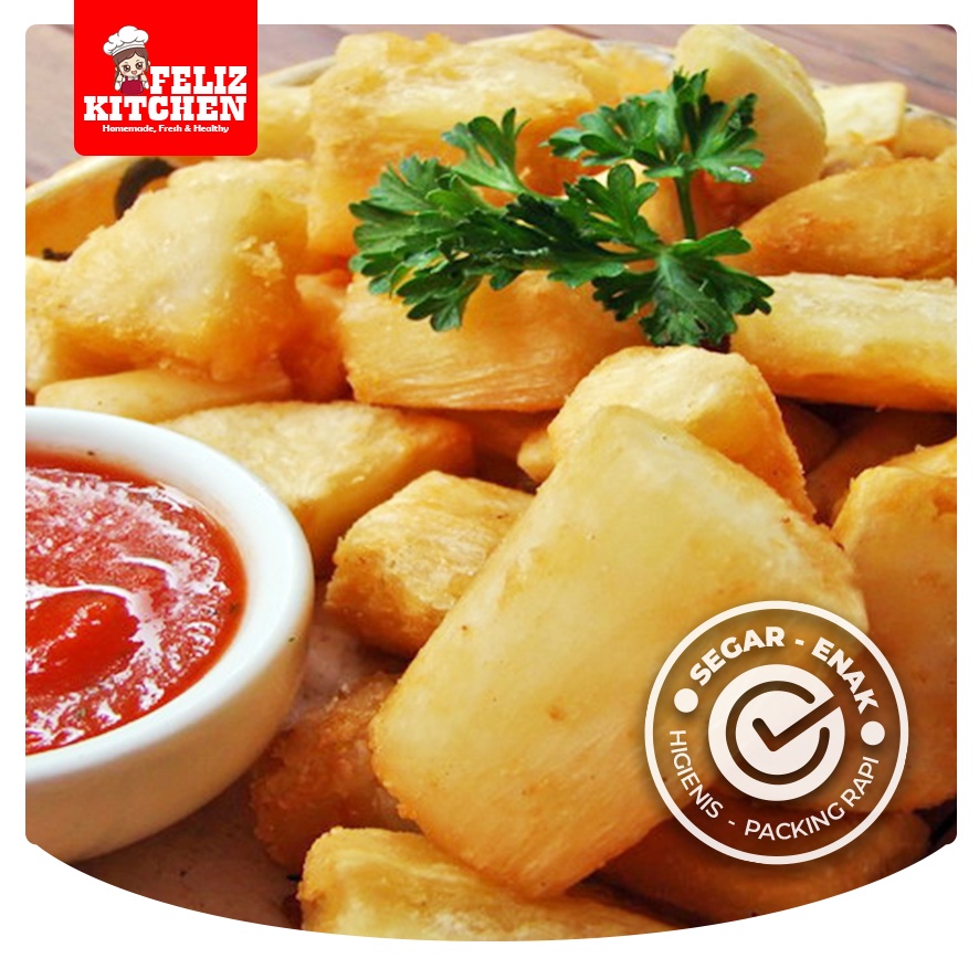 

Singkong Ketumbar Feliz Kitchen | Enak Gurih